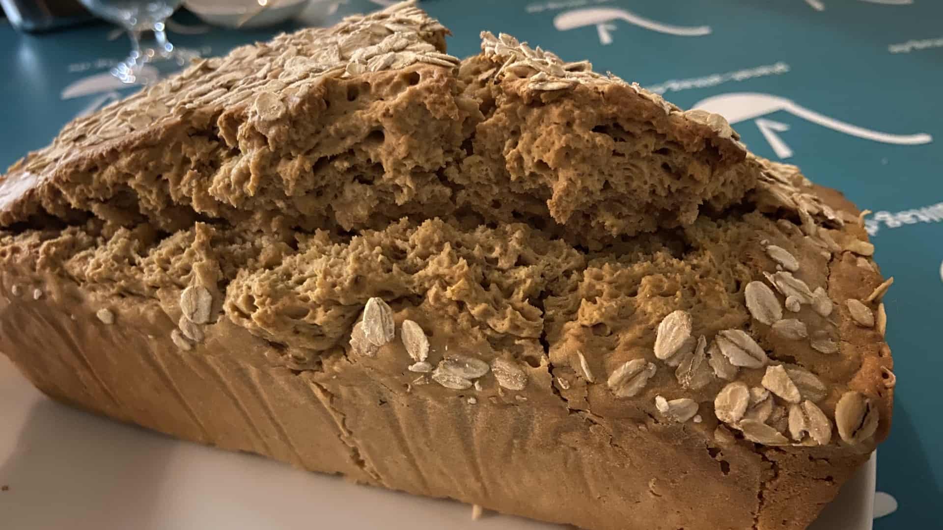 Hafer-Dinkel-Brot Rezept - veganes Toastbrot bzw. Brot selbst backen
